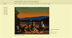 Desktop Screenshot of en.mueller-franken.de