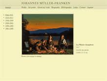 Tablet Screenshot of en.mueller-franken.de